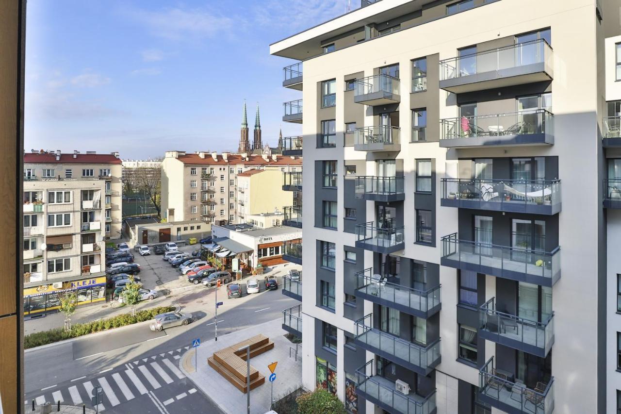 Warsaw Praga Okrzei Apartment By The River By Noclegi Renters Exteriér fotografie
