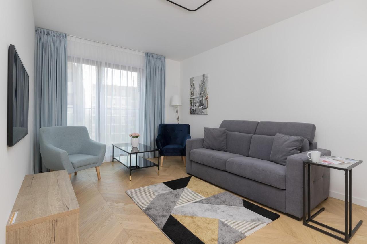 Warsaw Praga Okrzei Apartment By The River By Noclegi Renters Exteriér fotografie